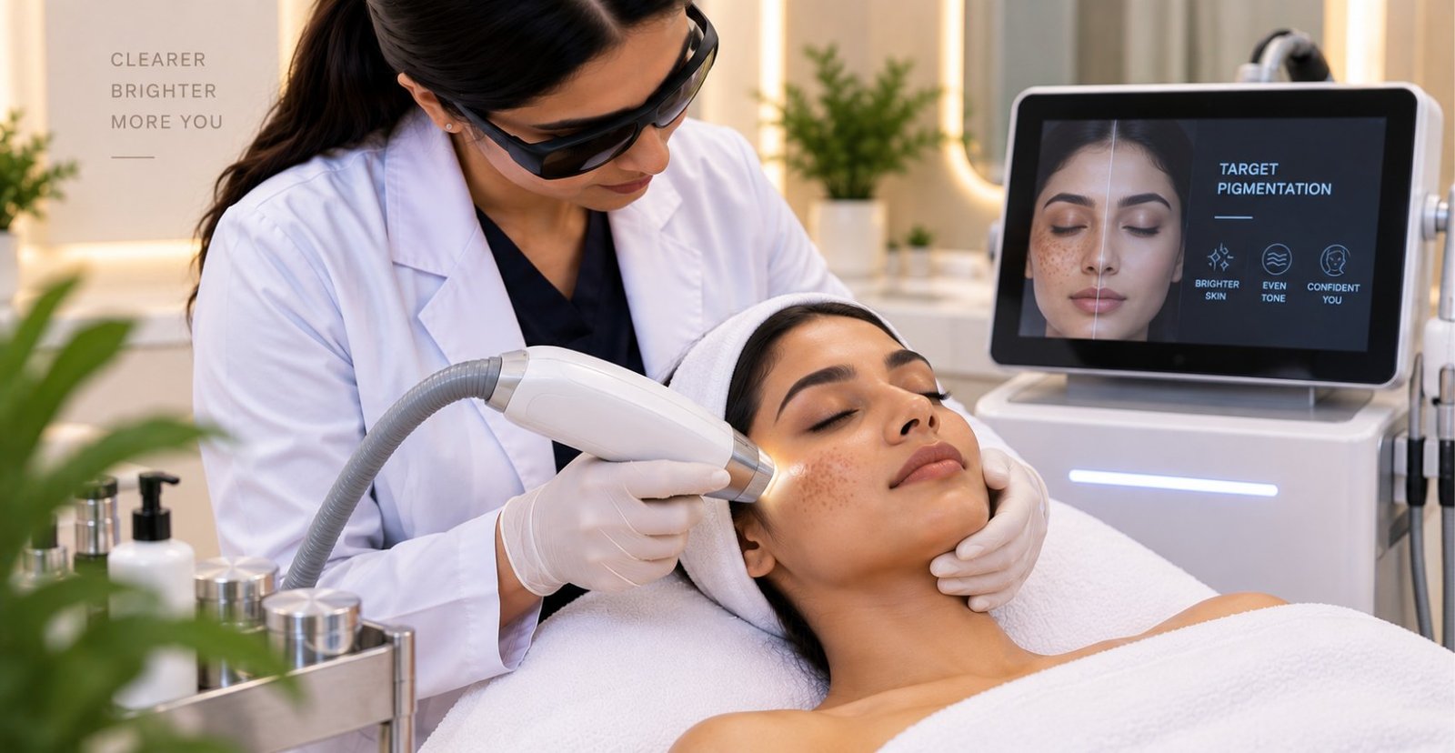 Laser pigmentation treatment at Skinline, Kukatpally