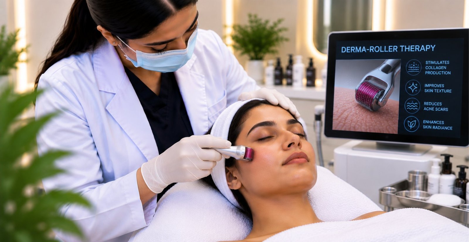 Microneedling microneedling treatment at Skinline, Kukatpally